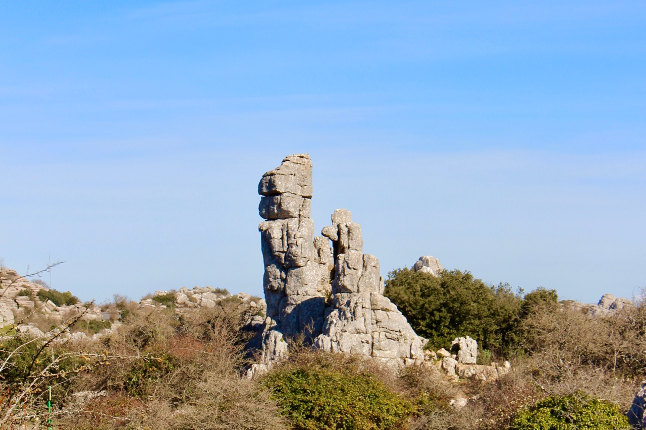 Karstformation im Torcal