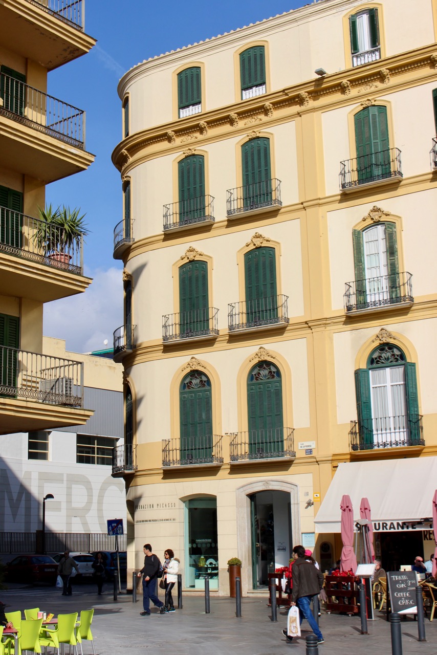 Das Geburtshaus von Pablo Picasso an der Plaza de la Merced