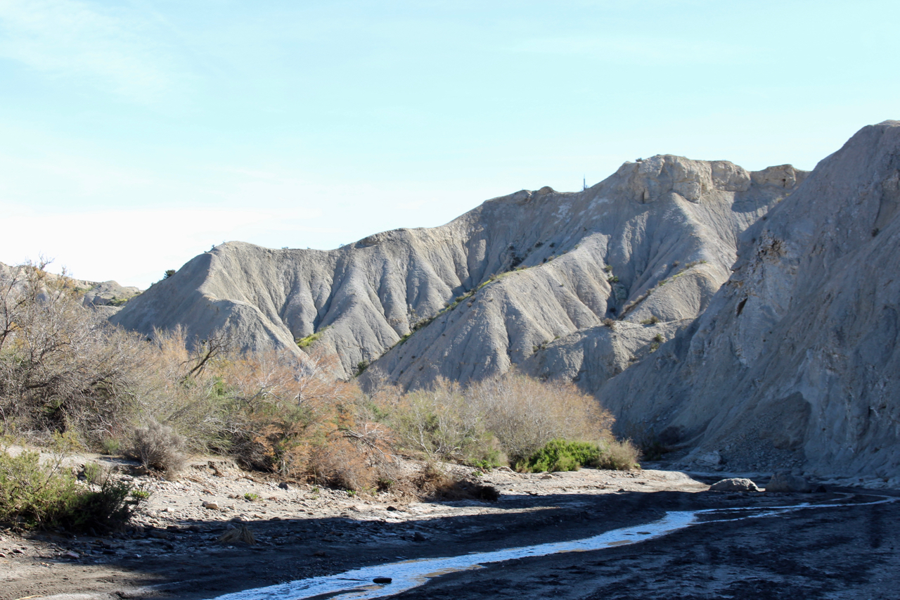 Die Rambla in der Wüste von Tabernas