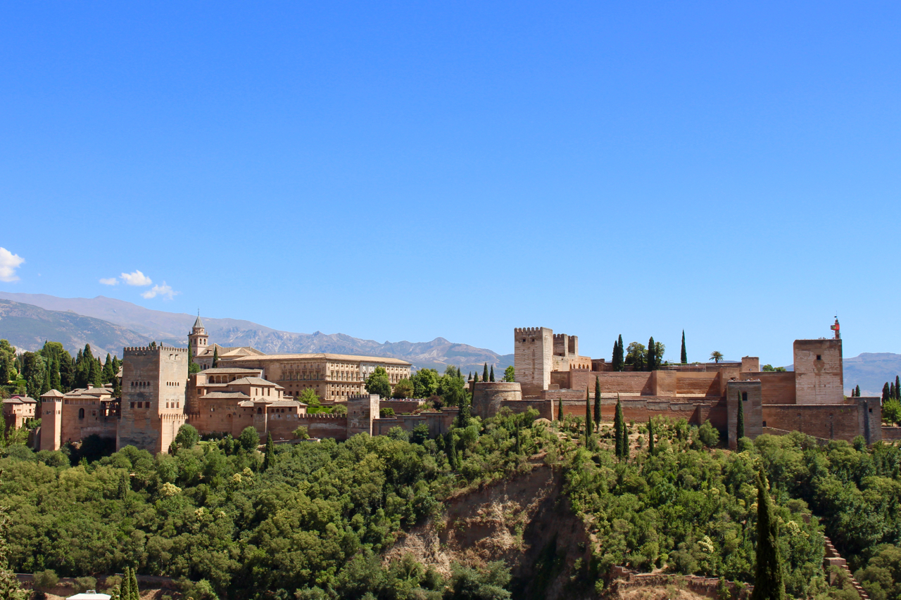 Die Alhambra in Granada