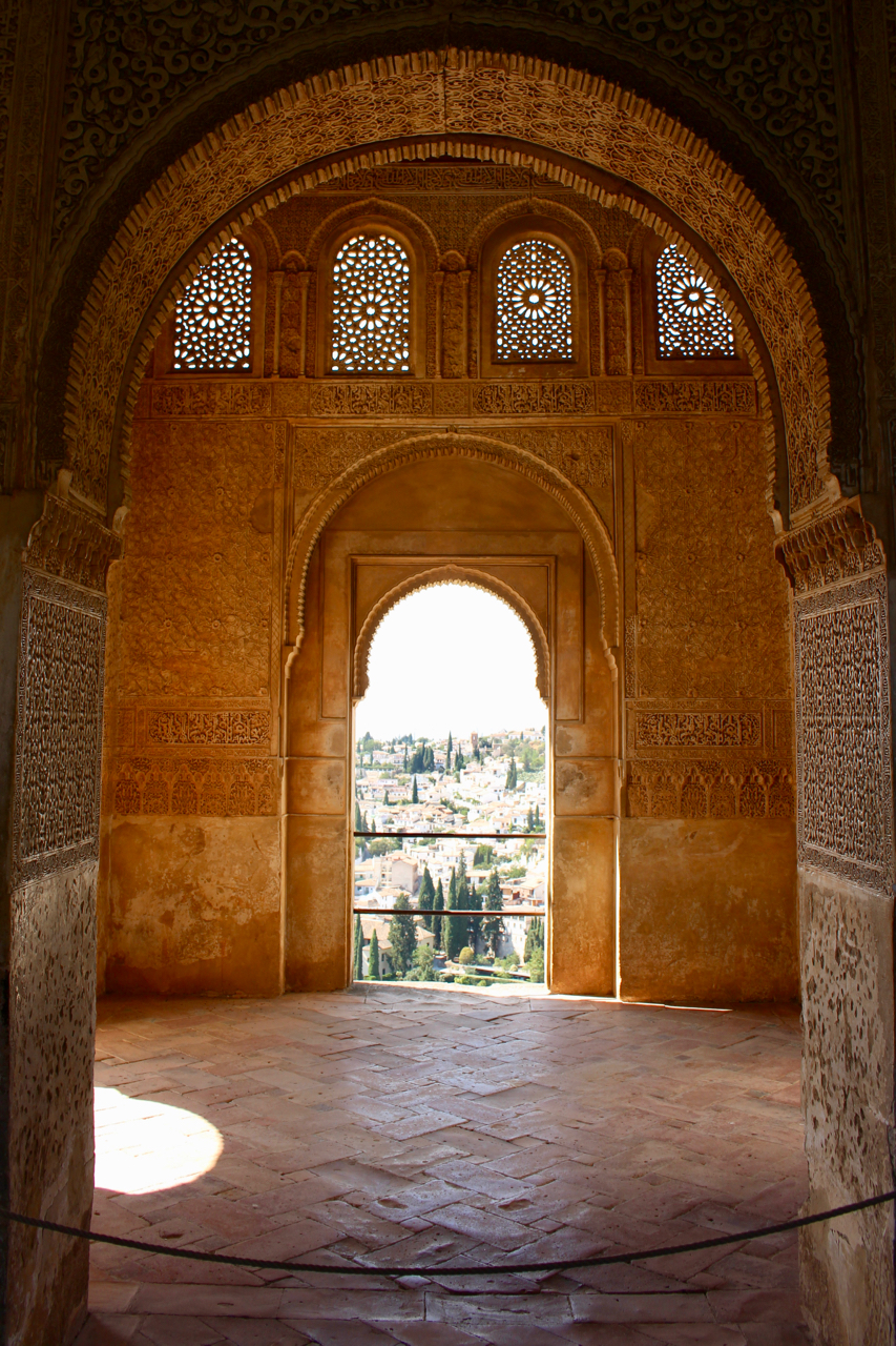 Der Salón Regio im Generalife der Alhambra