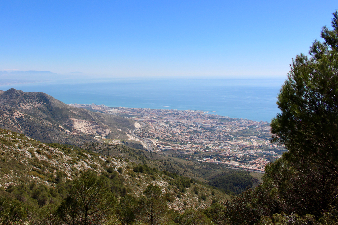 Benalmádena aus der Vogelperspektive