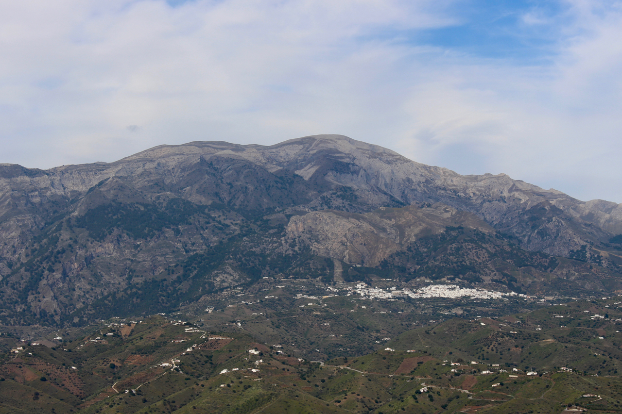 Canillas de Aceituno in der Sierra de Tejeda