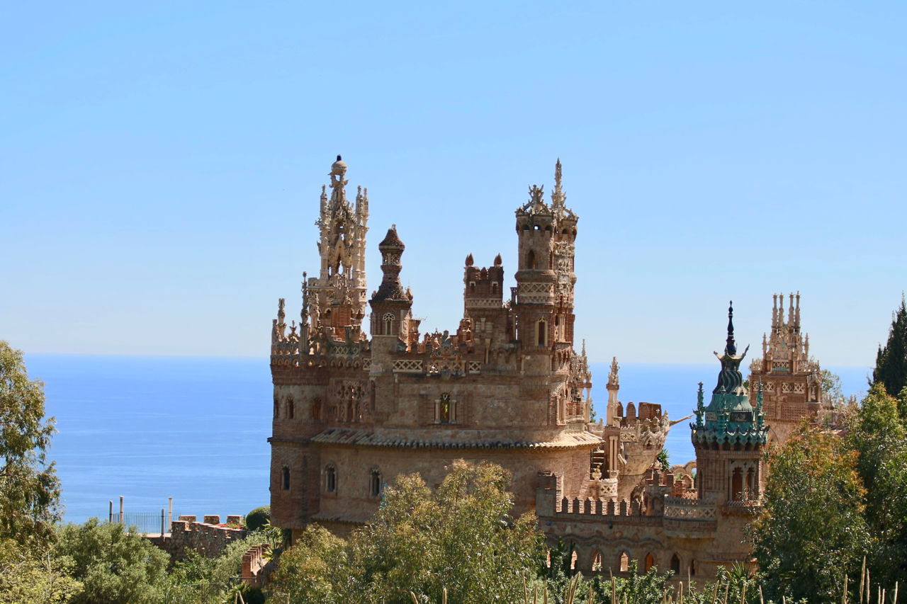 Das Castillo Colomares in Benalmádena