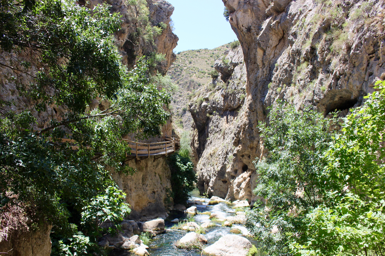 Die Klamm des Río Castril