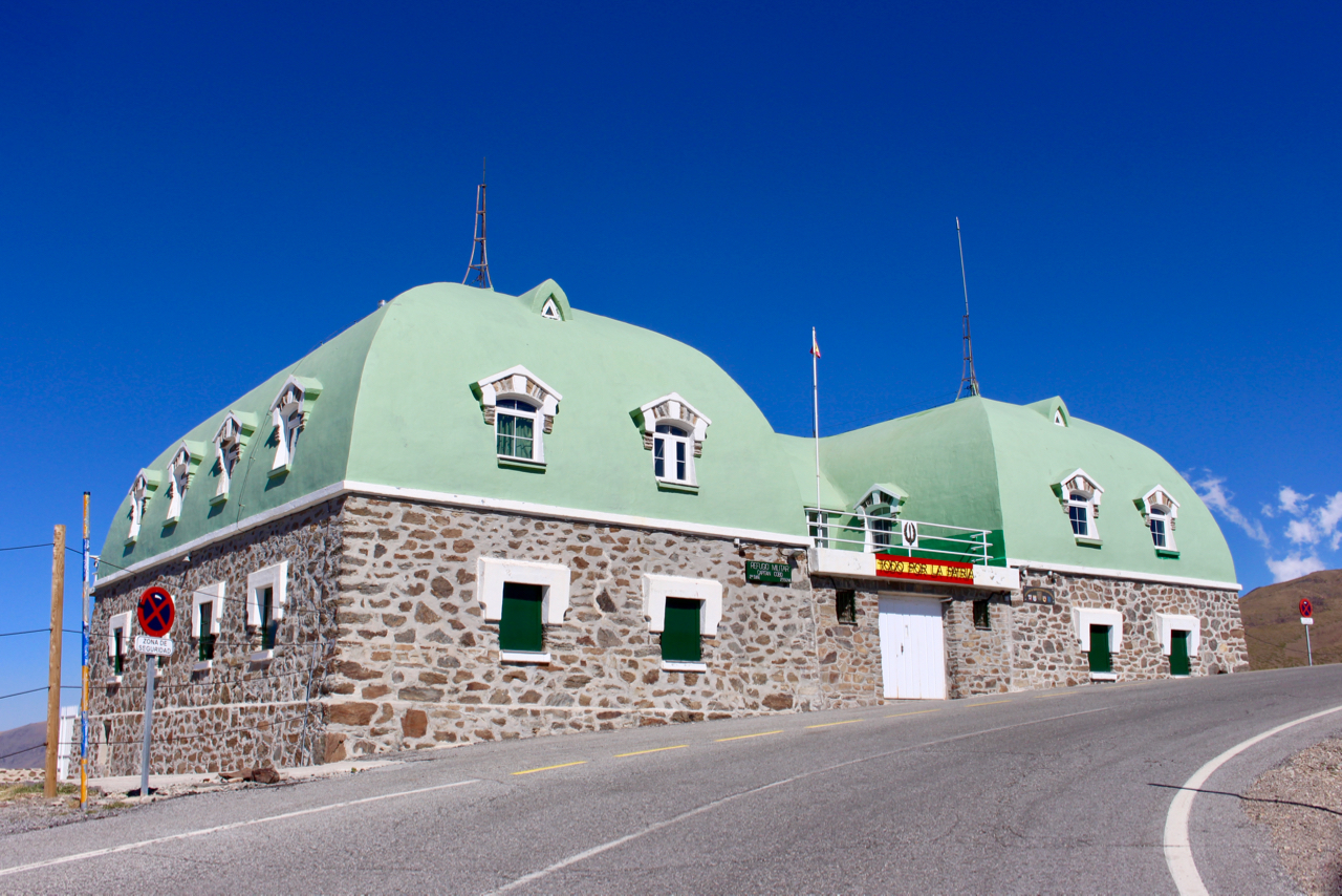 Stützpunkt der Guardia Civil in der Hoya de la Mora