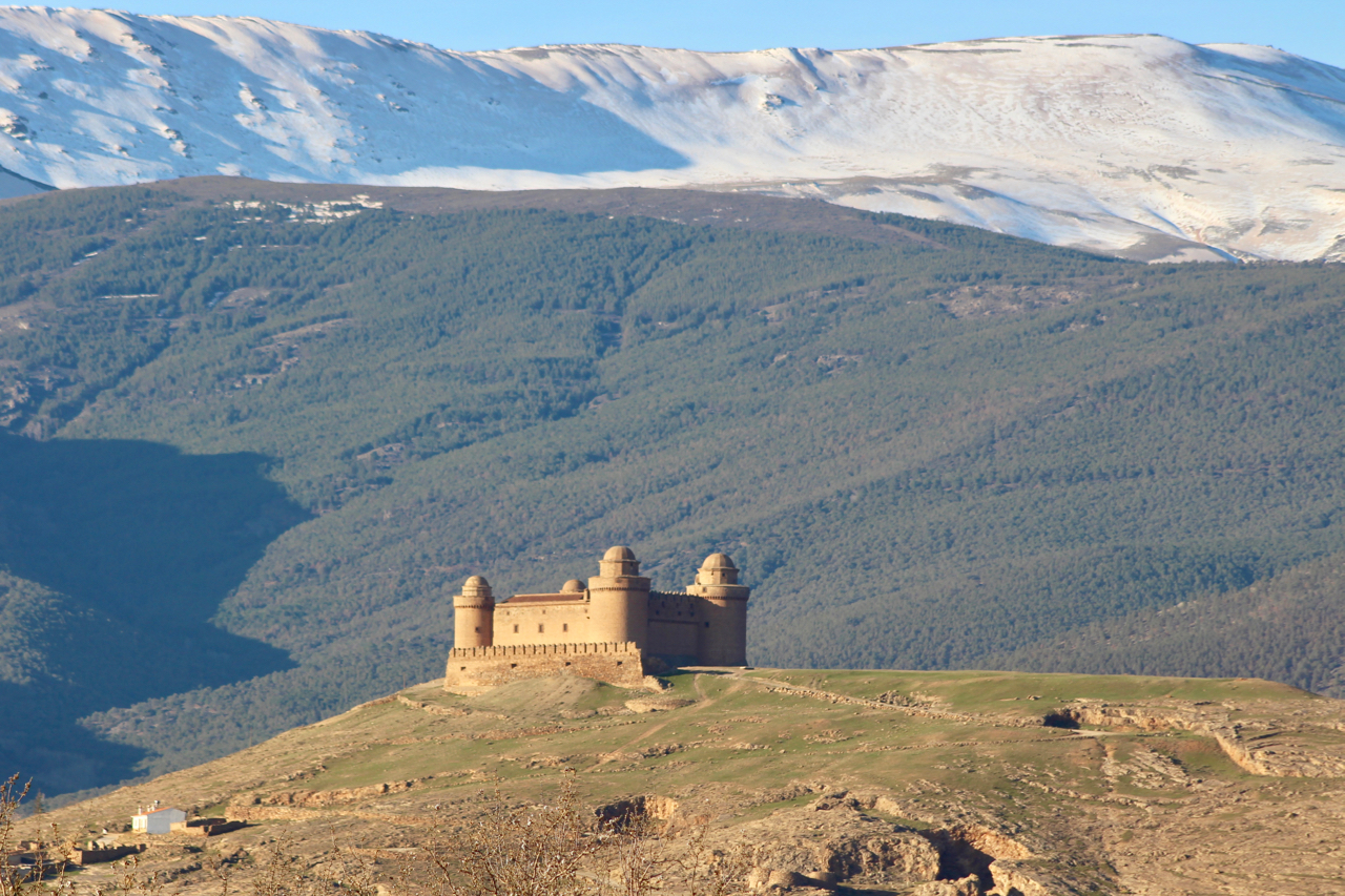 Das Kastell von La Calahorra aus dem 16. Jahrhundert