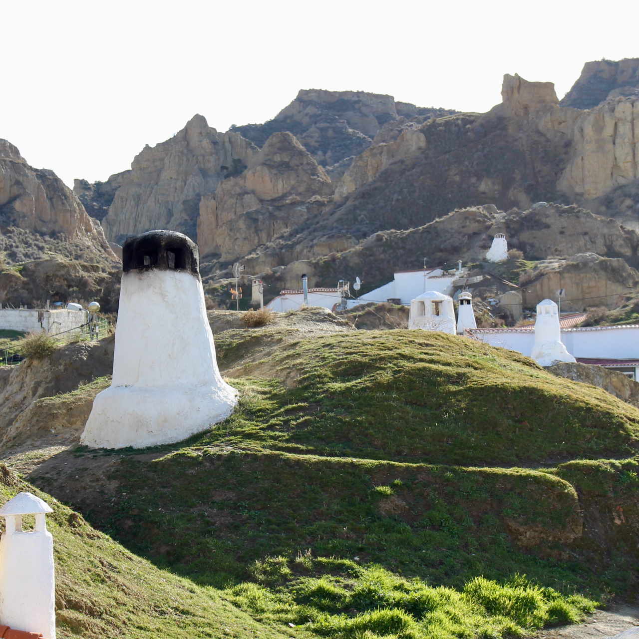 Höhlenviertel in Guadix