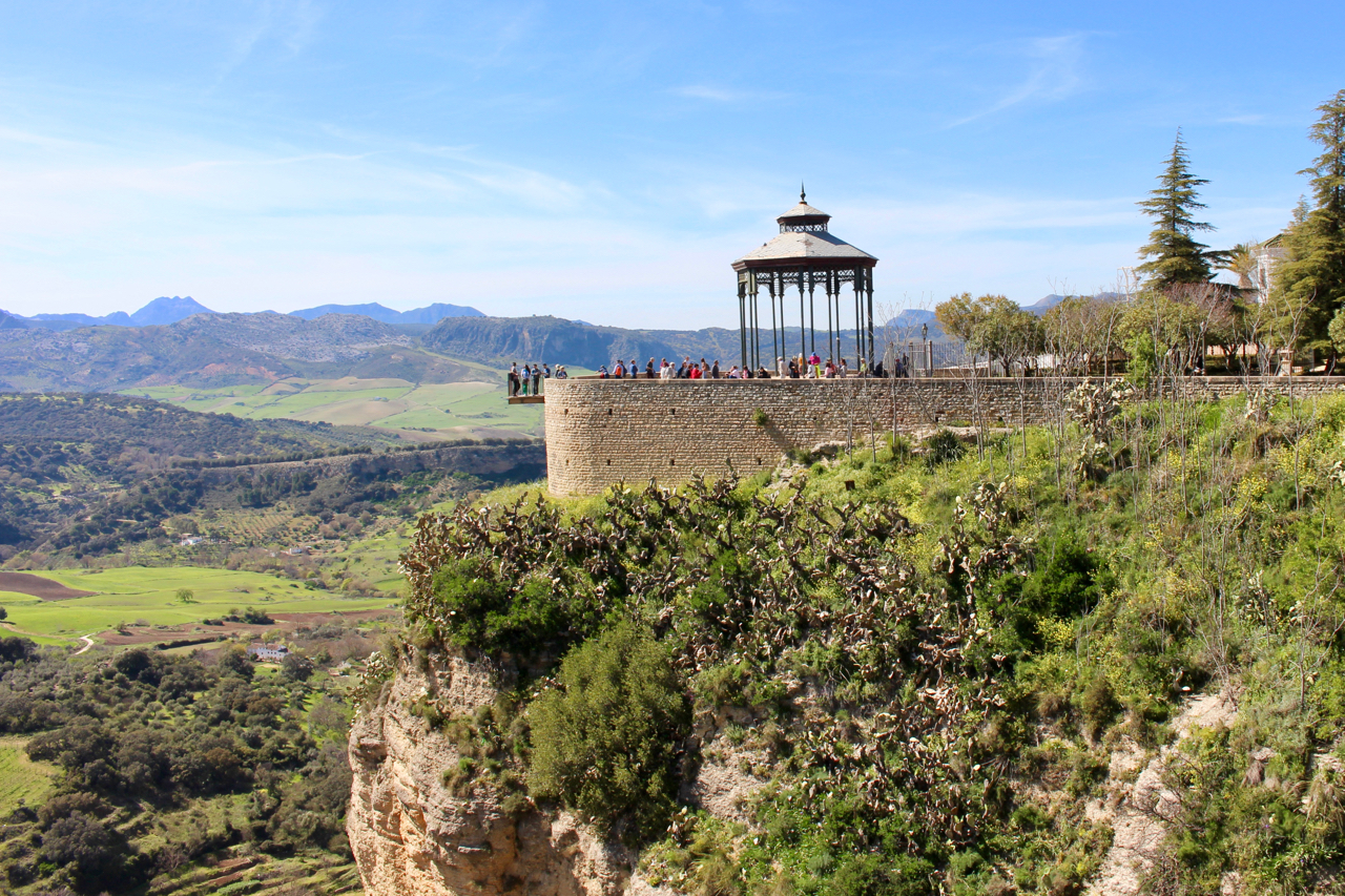 Der Aussichtspunkt Mirador de Ronda