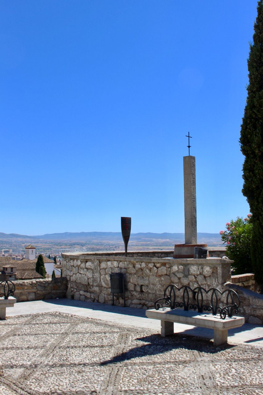 Der Aussichtspunkt Mirador de San Cristóbal in Granada