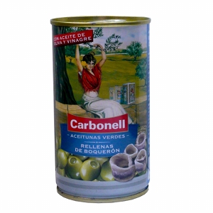 Oliven mit Sardellen Carbonell