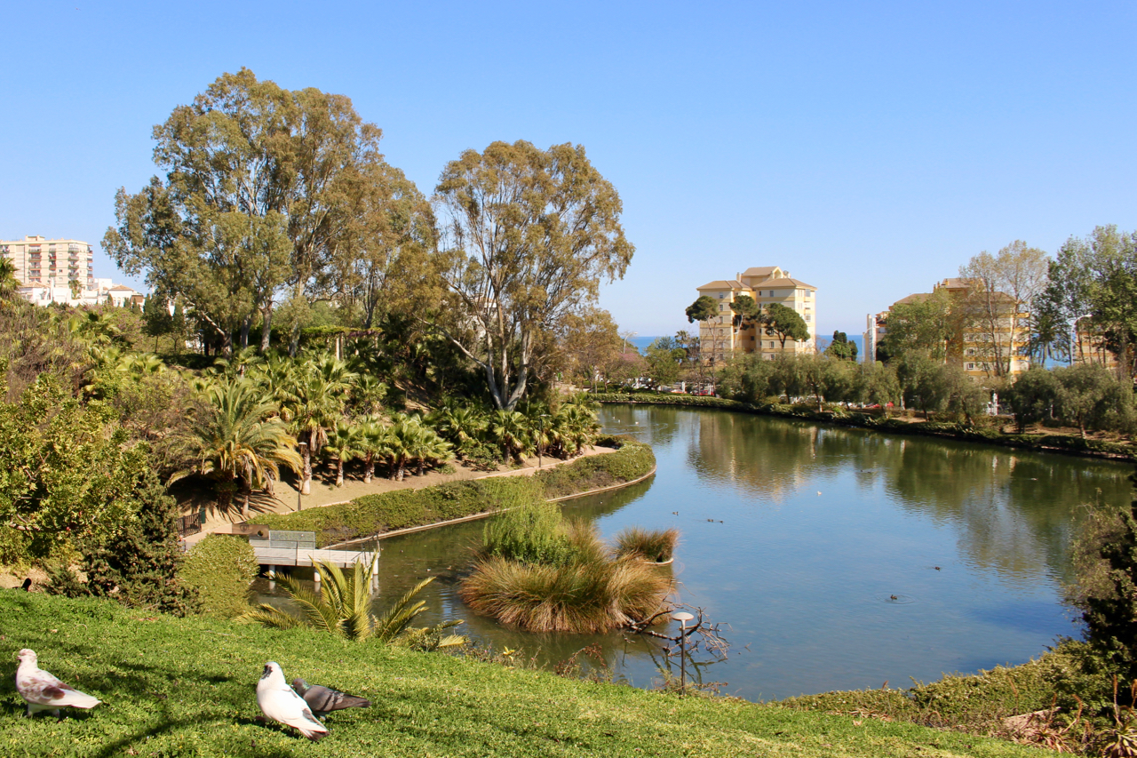 Teich im Parque de la Paloma