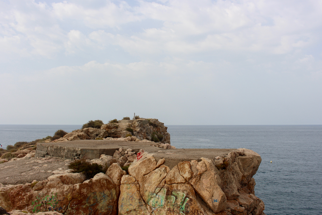 Auf dem Aussichtspunkt Peñón de Salobreña