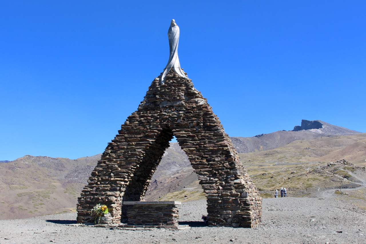 Virgen de las Nieves auf dem Weg zum Veleta