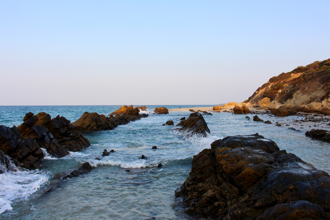 Naturbadewannen am Playa de Bolonia