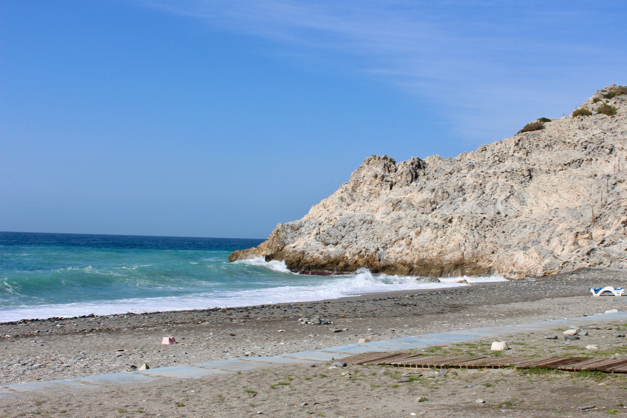 Der Stand Playa Cantiriján