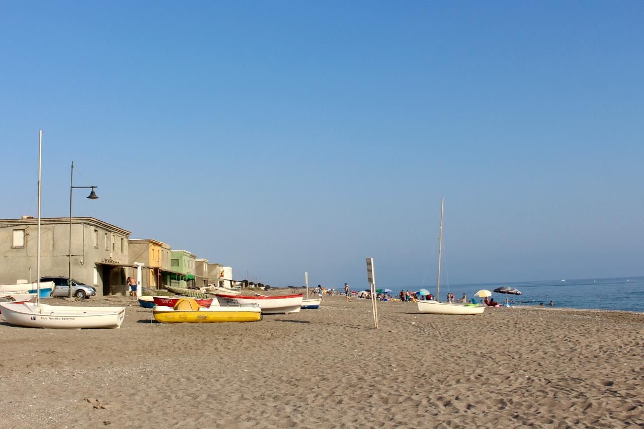 Playa de Balerma an der Costa de Almería