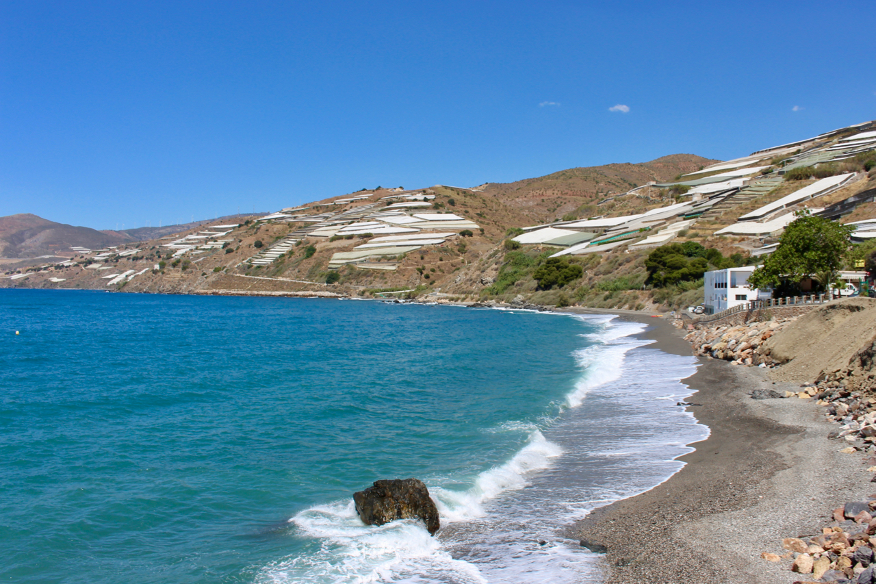 Strand Playa El Lance an der Costa Tropical