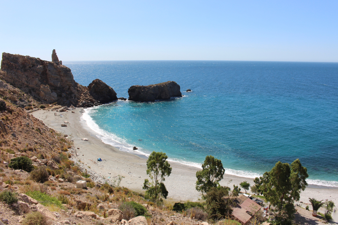 Strand Playa La Rijana an der Costa Tropical