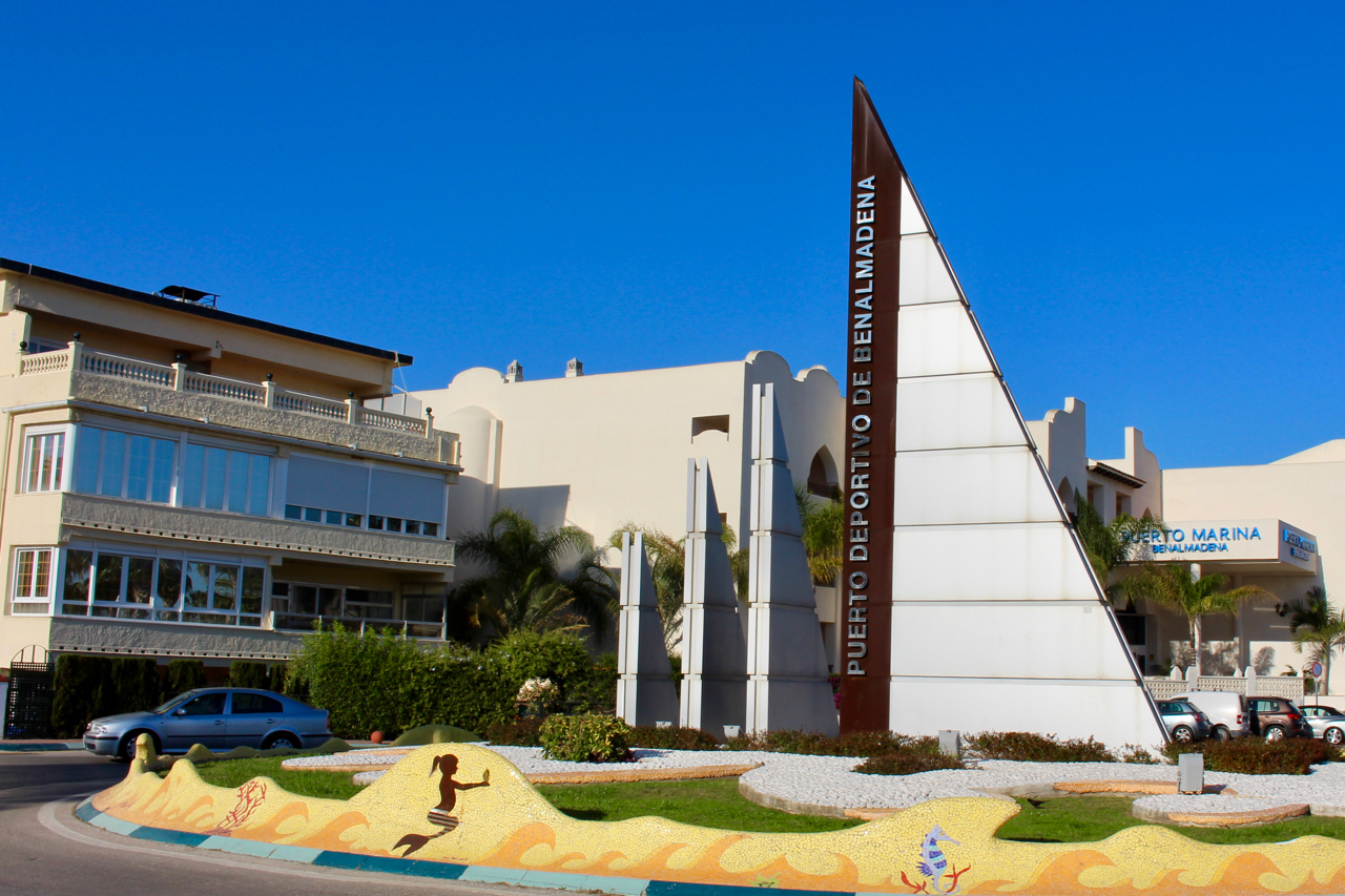 Hafeneinfahrt in Benalmádena