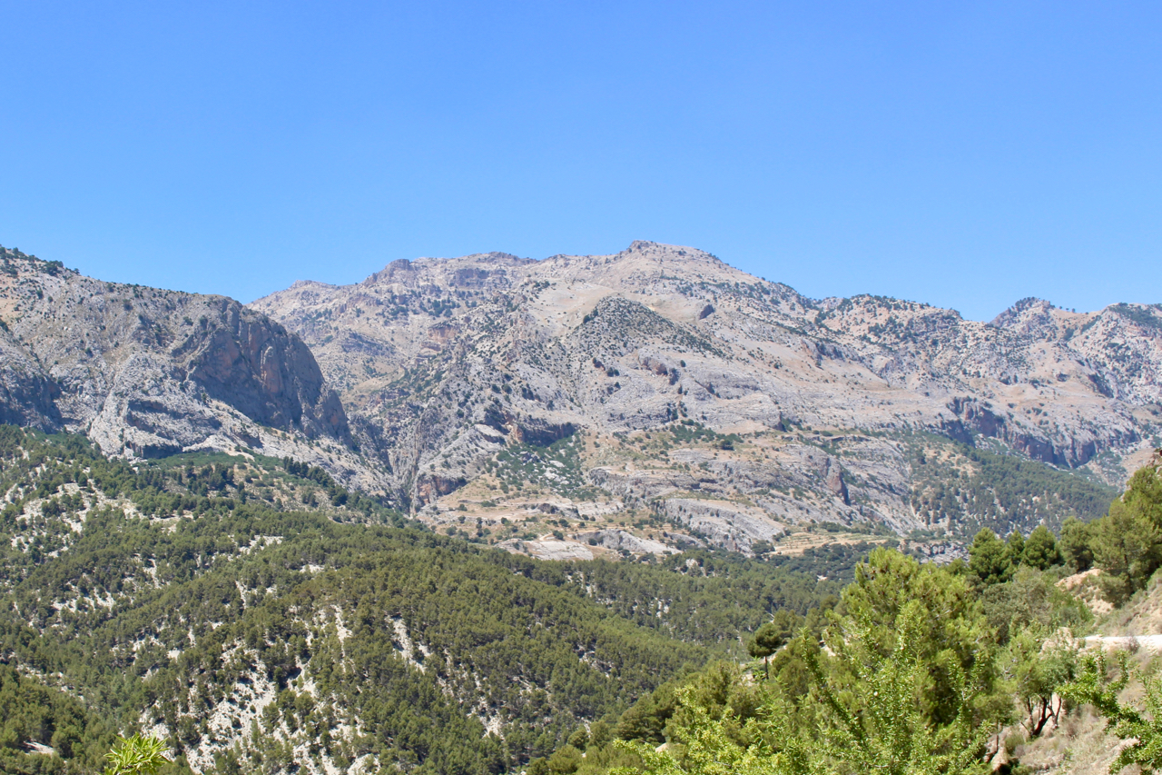 Die Cerrada de Lézar in der Sierra de Castril