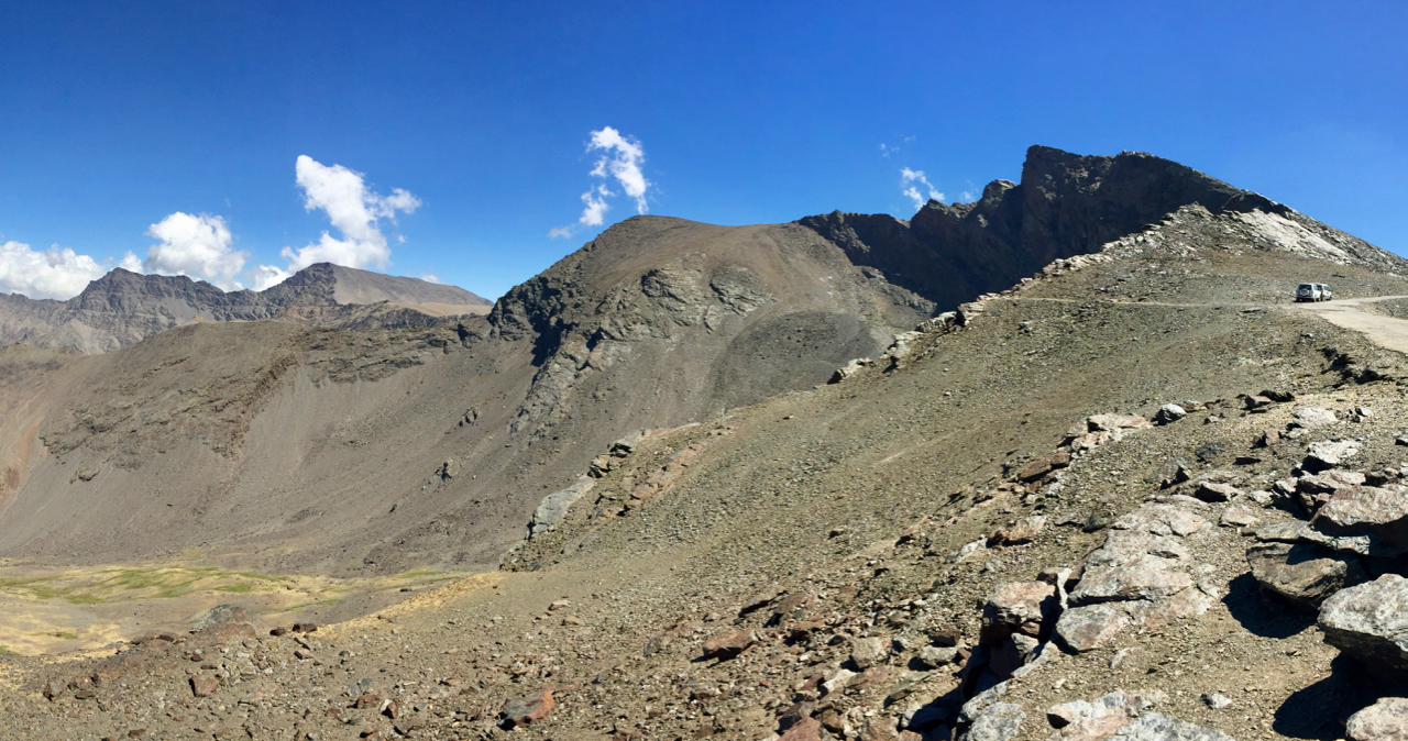 Die drei höchsten Berge der Sierra Nevada