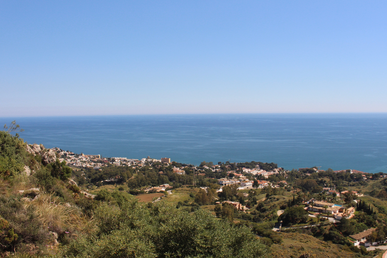 Blick vom Stupa auf Benalmádena-Costa