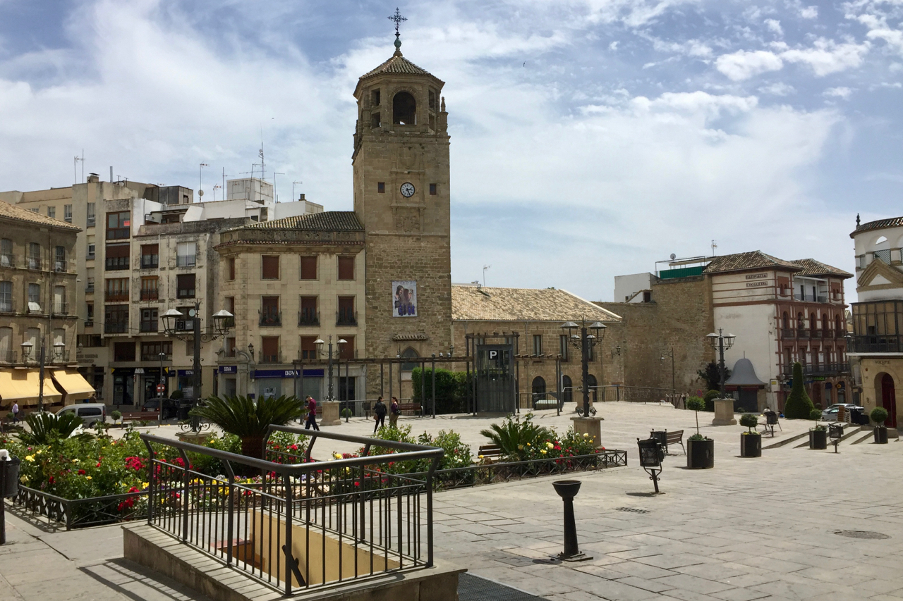 Der Hauptplatz von Úbeda Plaza de Andalucía