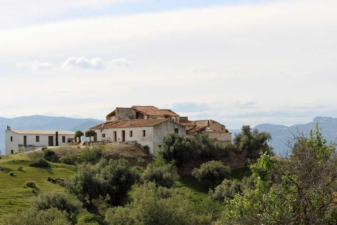 Verfallene Finca in Andalusien